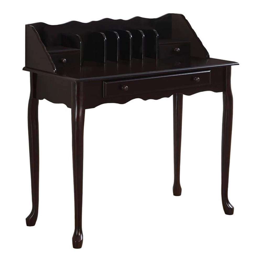 Monarch specialties , Traditional Desk, Solid Wood, Dark Cherry, 36'L