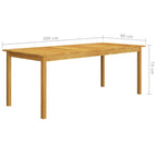 vidaXL Patio Dining Set 9 Piece Garden Outdoor Lawn Yard Terrace Balcony Backyard Dining Dinner Dinette Table and Chair Furniture Black