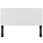 Modway Taylor Full/Queen King Upholstered Faux Leather Headboard, White
