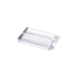 Uniqooo 2' Clear Acrylic Stand | 18 Pack 3Mm Slot Wedding Sign Holders, Perfect For Wedding, Table Number, Exhibition, Office,