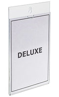 Source One Deluxe Ez-Change Portrait Wall Mount Sign Holder Picture Frame (8.5 X 11)