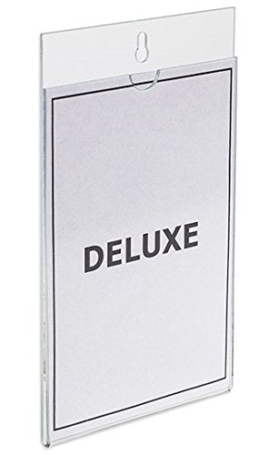 Source One Deluxe Ez-Change Portrait Wall Mount Sign Holder Picture Frame (8.5 X 11)