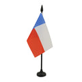 Texas Table Flag 4' X 6' - Texan Us State Desk Flag 15 X 10 Cm - Black Plastic Stick And Base - Az Flag