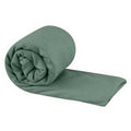 Sea to Summit Portable Pocket Towel for Camping, Gym, and Travel, Medium, Sage