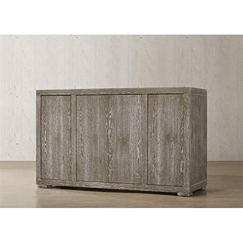 Acme Gabrian Server in Reclaimed Gray