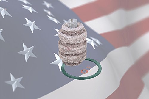 General Oil 2003 1A-30Bg Wool Felt Replacement Cartridge 25 Gph Rate At 10 Microns With Biogasket
