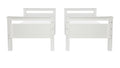 Powell White Bunk Bed, Twin,