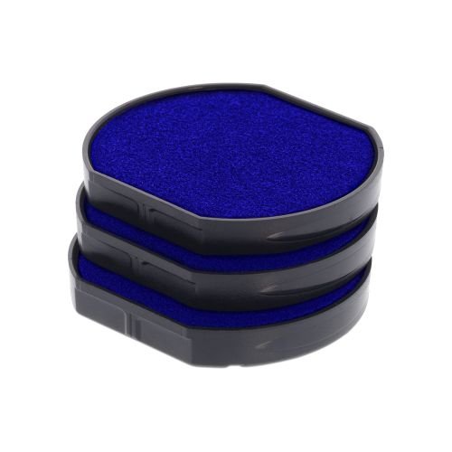 Trodat Replacement Ink Cartridge 6/46050 - Pack Of 3 Color Blue