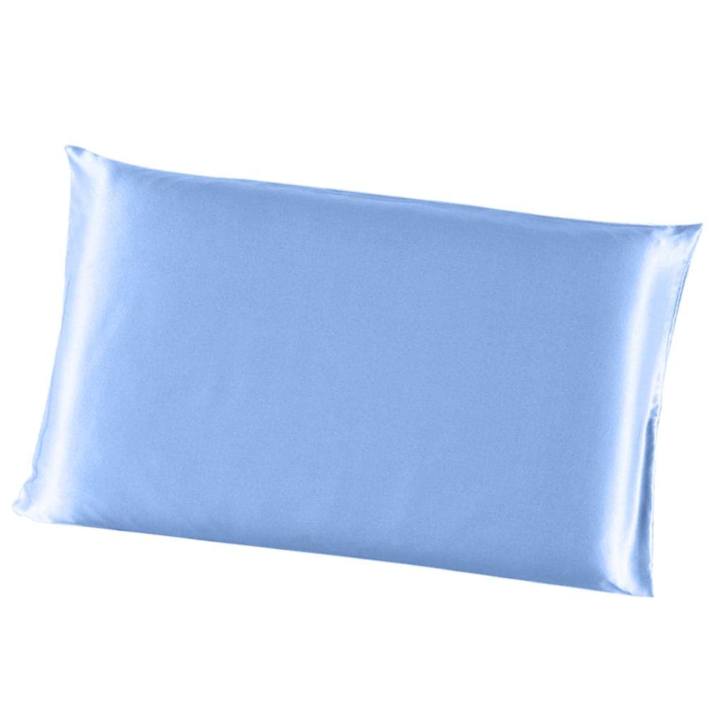 Club BollywoodSolid Color Faux Silk Satin Pillowcase 51 X 66Cm Blue|Home & Garden | Sheets & Pillowcases|1 Piece Pillowcase (Onl