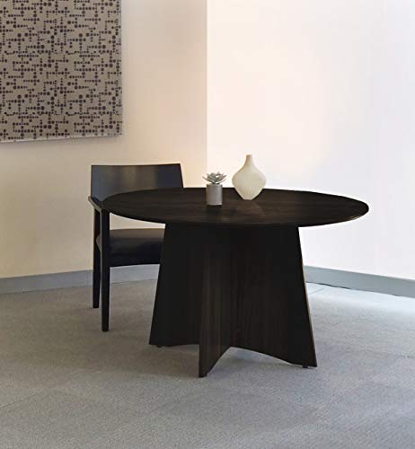 Mayline Medina 48"Dia. Round Conference Table,Mocha