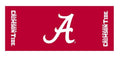 Collegiate Kwik-Covers Rectangle Plastic Table Covers, Bundle Of 2 (University Of Alabama, 8')