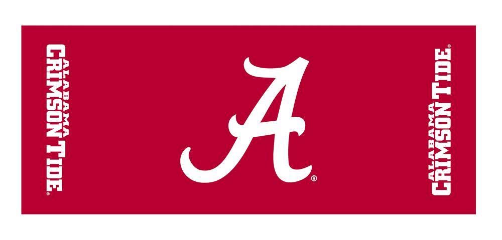 Collegiate Kwik-Covers Rectangle Plastic Table Covers, Bundle Of 2 (University Of Alabama, 8')