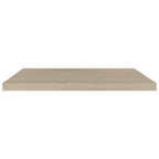 Vidaxl Floating Wall Shelves 2 Pcs Oak 31.5''X9.3''X1.5'' Mdf