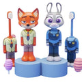Cartoon Character Kids Toothbrush Holder with Cover | Cute Bathroom Organizer Any Colour , 2
