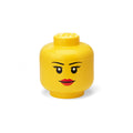 Room Copenhagen, Lego Storage Heads Stackable Storage Container - Buildable Organizational Bins For Kids Toys And Accessories -