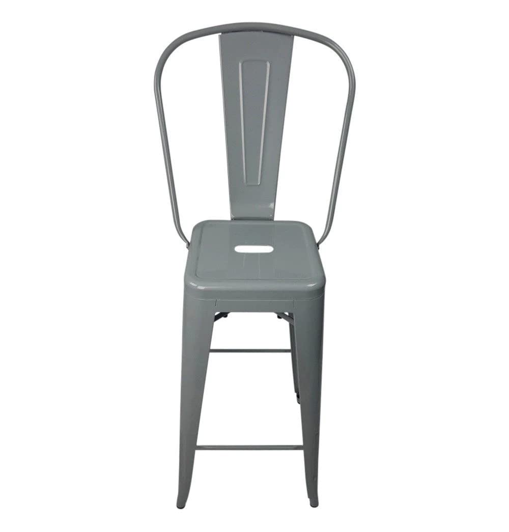 GFURN Bastille Bar Stool High Back Chair