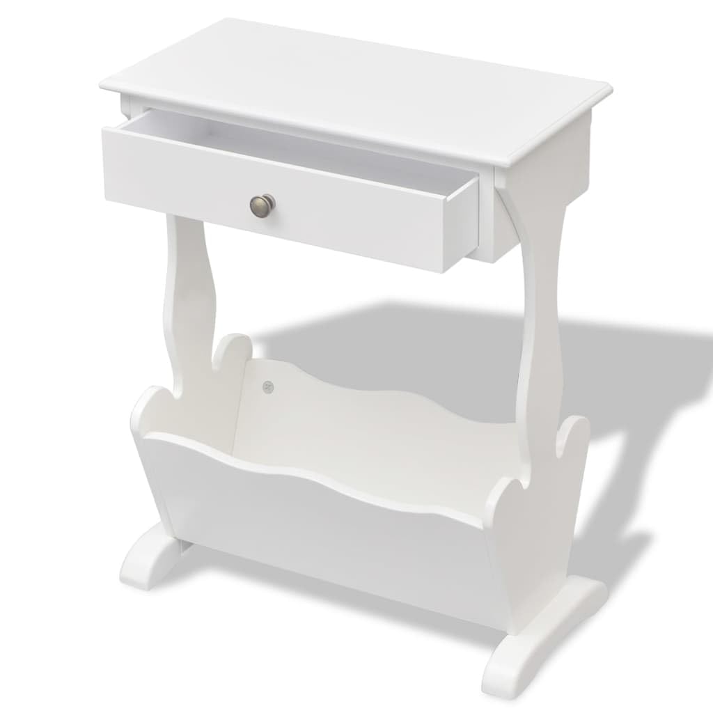 Magazine Rack White
