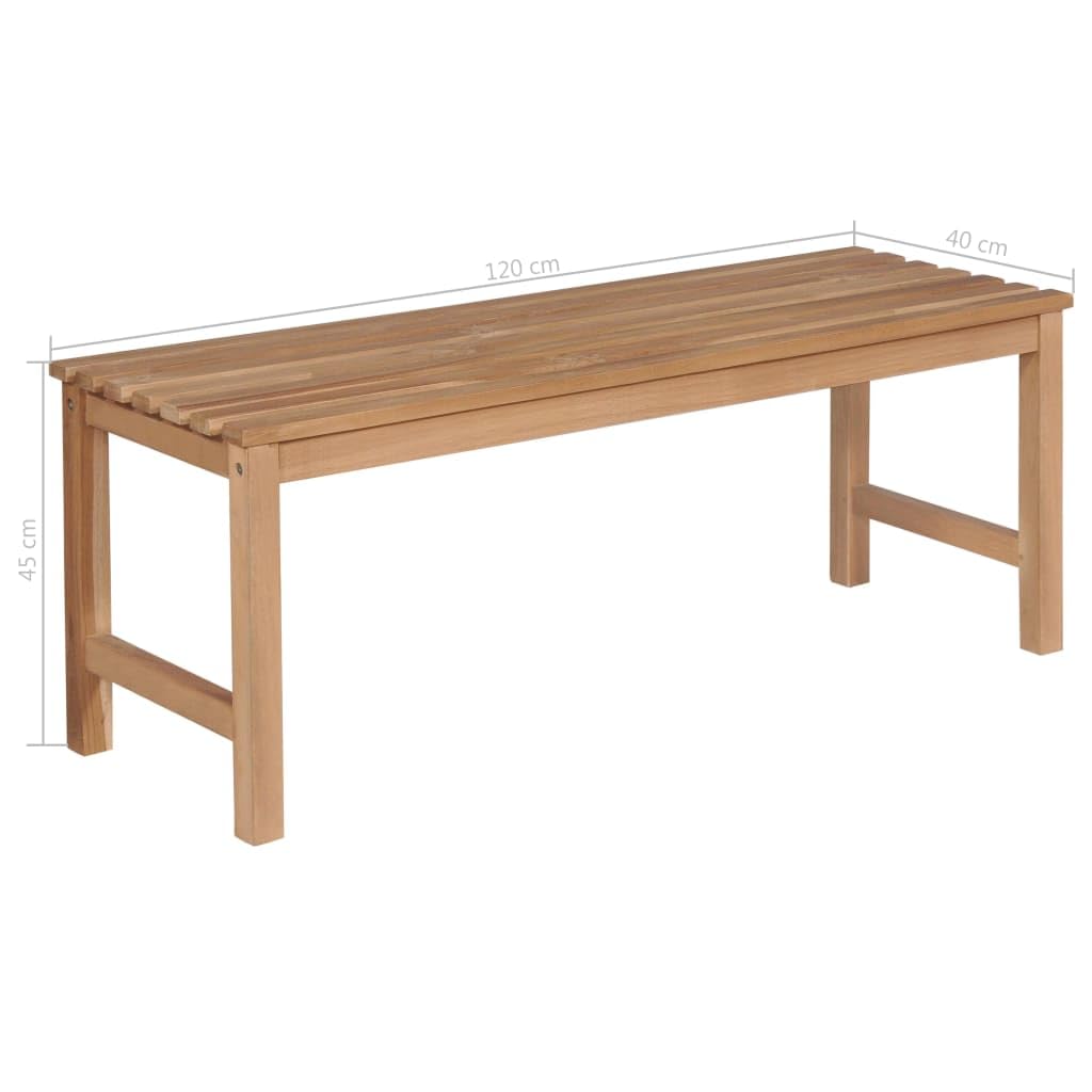 Jinxuny Garden Bench 47.2&quot; Solid Teak