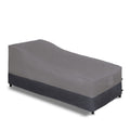Easy-Going Waterproof Outdoor Chaise Lounge Cover, Heavy Duty Patio Lounge Chair Cover, Windproof Outdoor Furniture Cover With A