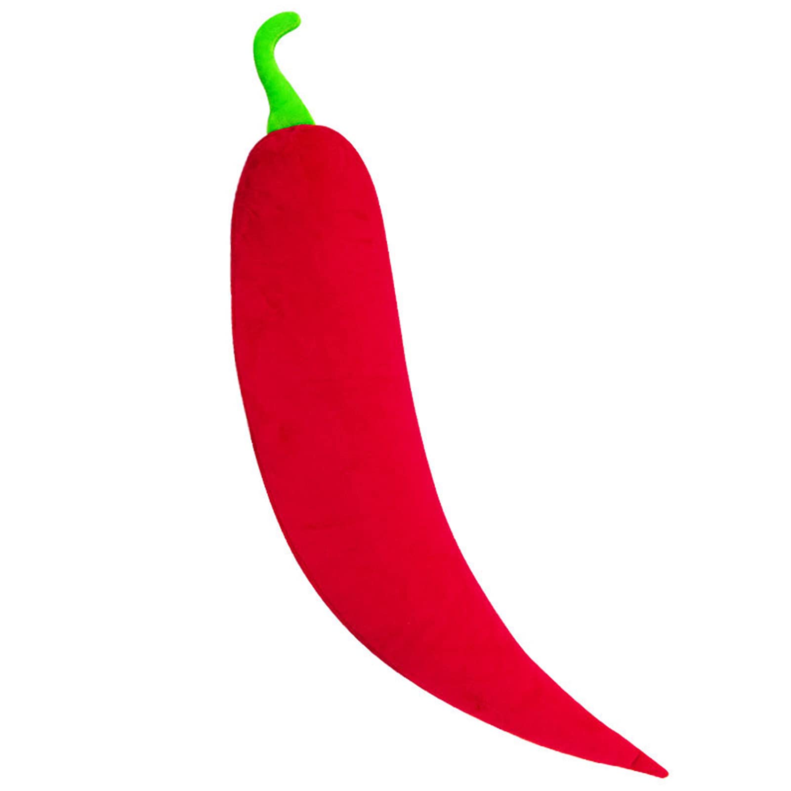 Aucooma Pepper Plush Toy Stuffed Chili Pepper Pillow Soft Gifts Doll For Kid 23.6' Red