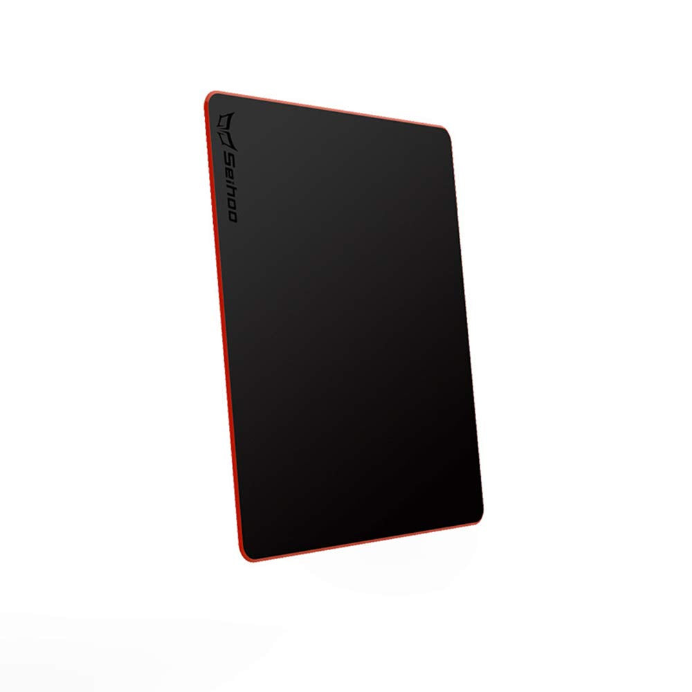 Seihoo Mouse Pad, Resin Hard Surface Mouse Mat Polymer Silicone Bottom Gaming Mousepad No Smell Waterproof For Games, Office 30