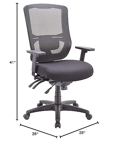 Eurotech Seating Mfst5400-Blkm Office Chairs, Black