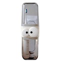 Portable Toothbrush Holder and Toothpaste Storage Case with Cover