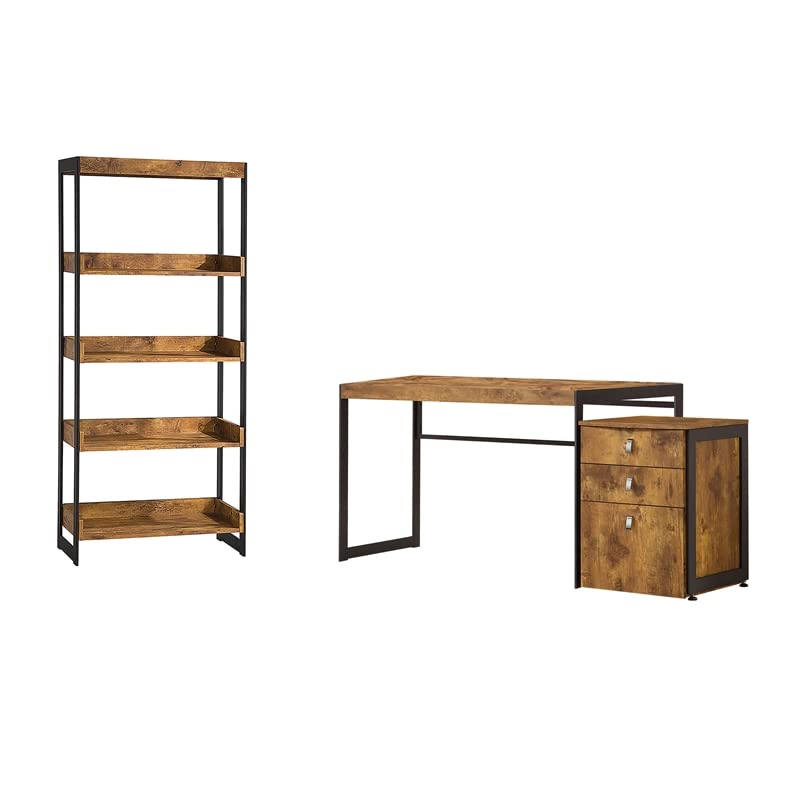 Estrella 3 Pc. Rectangular Writing Desk Set - Thumbnail 3