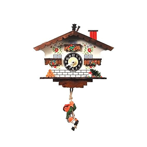 Alexander Taron Engstler Battery Operated Clock - Mini Size, 5"H X 6.75"W X 4.5"D