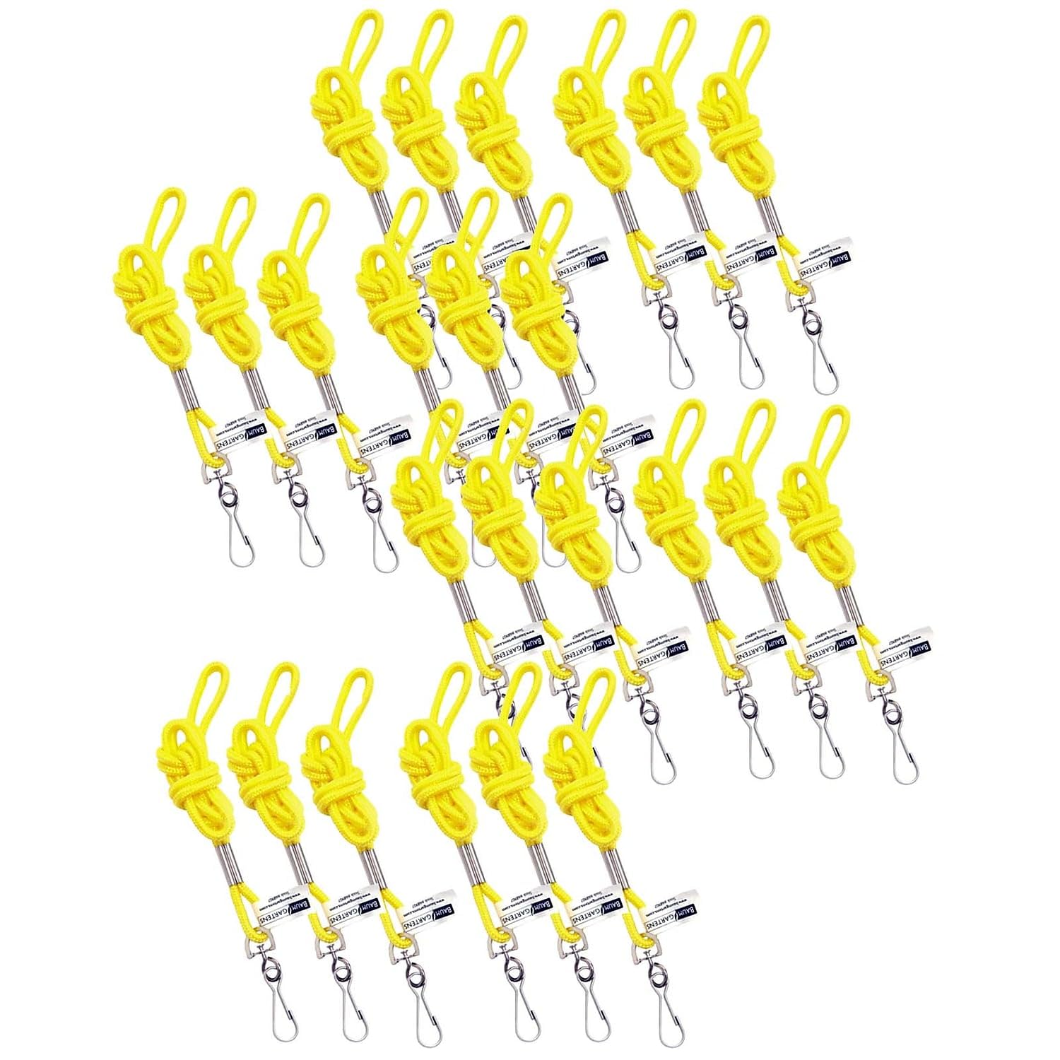 Sicurix (24 Ea) Standard Lanyard Yellow