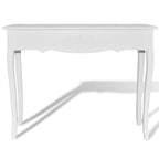 vidaXL White Dressing Console Table
