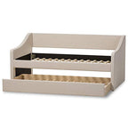 Baxton Studio Camino Daybed Beige