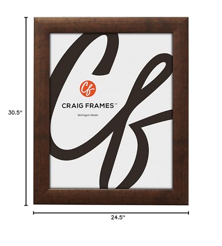 Craig Frames Contemporary, 23X29 Picture Frame, Rustic Copper