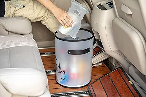 HIKI ZIKI Laundry Bag 45 L Durable and Collapsible Laundry storage Bag with Side Handles Clothes & Toys Storage Foldable Laundry
