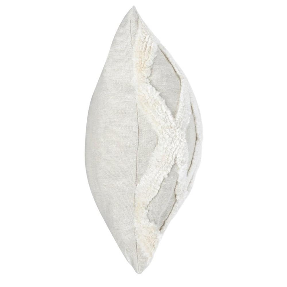 Kosas Home Evangeline 16X36 Linen Fabric Throw Pillow In Natural/Ivory
