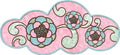 My Wonderful Walls Pink Cloud Wall Stickers for Girls Room or Baby Nursery