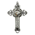 Catholic Graduation Gifts Silver Toned Graduation Wall Hanging Cross Jeremiah 29:11, 5 Inches