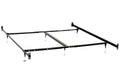 Coaster Home Furnishings Esme Contemporary California King Size Heavy Duty Metal Bed Frame Foundation Support for Headboard and Footboard Black 9602KW