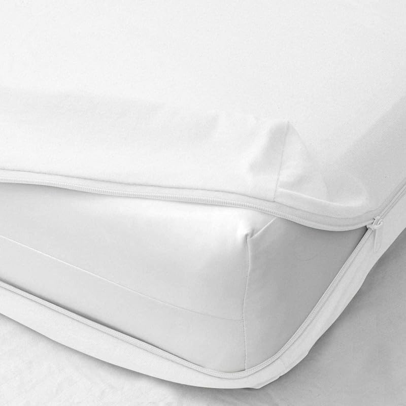 Zipper Fitted Sheet - Brushed Hotel Quality Bottom Sheet 16 Inch Extra Deep Pocket Soft Microfiber -Shrinkage And Fade Resistant