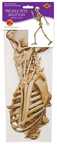 Profile Pete Jointed Skeleton Party Accessory (1 Count) (1/Pkg)