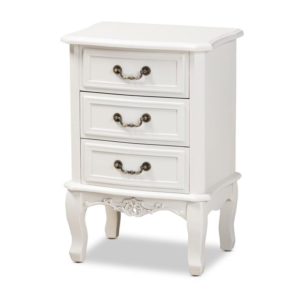Baxton Studio Gabrielle Nightstand