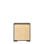 Acme Escher 3-Drawer Wooden Nightstand With Usb Dock In Gray Oak