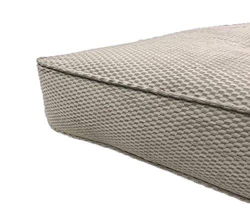 HomeRoots Plush 8' Gray Double Poly Full Futton Mattress