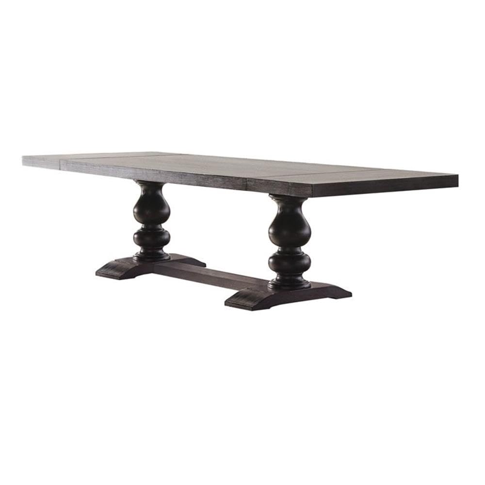 Coaster Phelps 5-Piece Dining Set, Distressed Noir/Grey