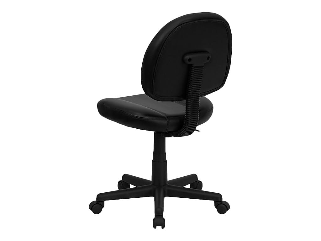 Flash Furniture 88Bk Faux Leather Task Chair, Black (Bt688Bk)
