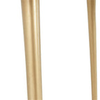 Kosas Home Violetta Transitional Aluminum Coffee Table in Gold