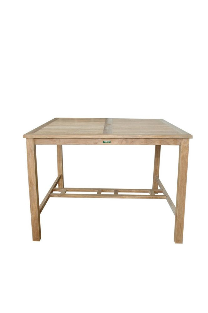 Windsor Natural Finish Smooth Well Sanded Bar Table by Anderson Teak