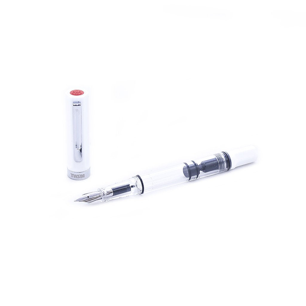 Twsbi Eco Fountain Pen White Ef Nib