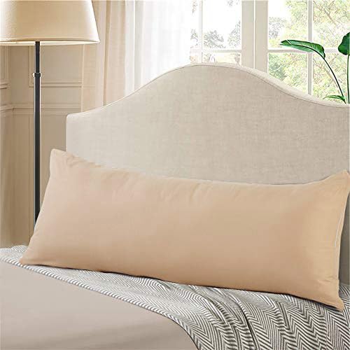 Evolive Ultra Soft Microfiber Body Pillow Cover/Pillowcases 21'X54' With Hidden Zipper Closure (21'X54' Body Pillow Cover, T