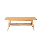 Bahamas 47" W Natural Light Oak Coffee Table